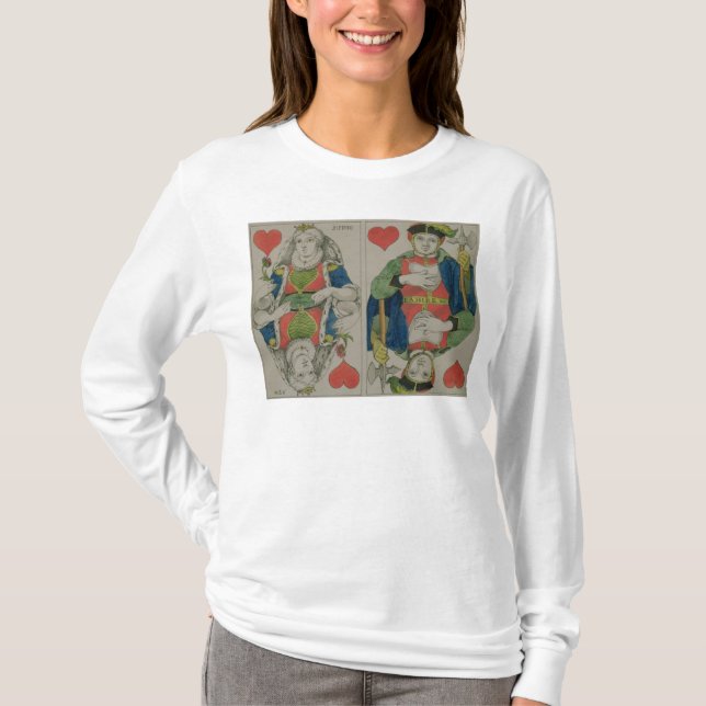 Design for playing cards, c.1810 T-Shirt (Front)