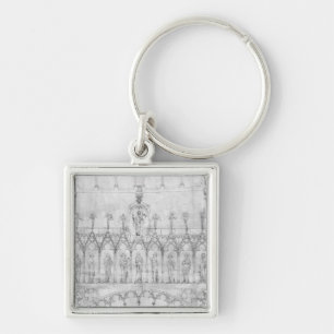 Design for the gallery of kings on the fa�ade keychain