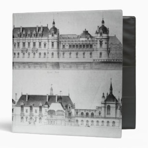 Design for the reconstruction of the north facade binder