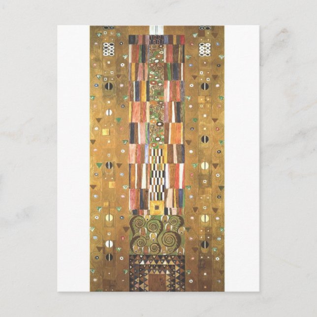 Design for the Stoclet Knight by Gustav Klimt Post Postcard (Front)