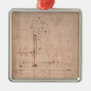 Design for the tomb of Pope Julius II Metal Ornament