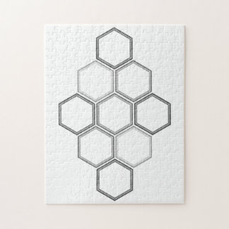 Design géométrique, Motif Hexagon Puzzle
