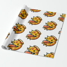 Design Gift Paper Pizza Mala Humor