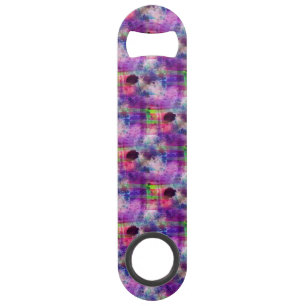 Design green, purple texture watercolor bar key