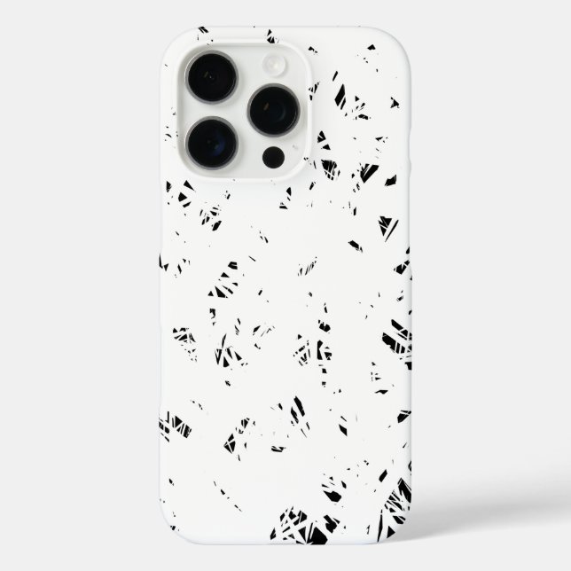 Design in Black and White Case-Mate iPhone Case (Back)