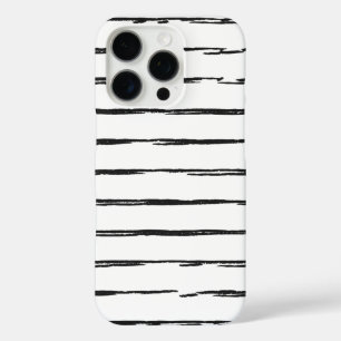 Design in Black and White iPhone 16 Pro Case