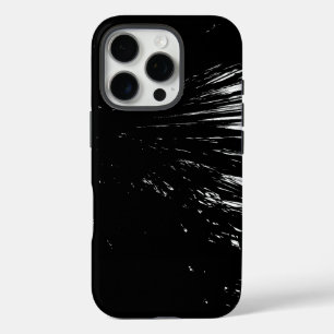 Design in Black and White iPhone 16 Pro Case