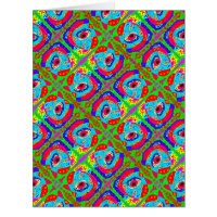 Design inspiré de l'art tribal Carte autochtone