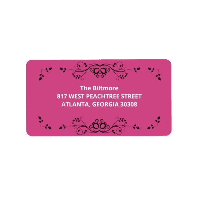 design label (Front)