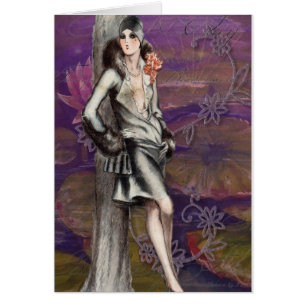 Design Lady Art Déco vintage