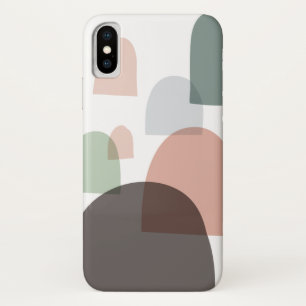 Design moderne du milieu du siècle iPhone X Coque