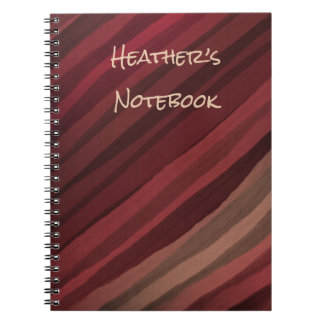 Design moderne personnalisé Carnet spiral