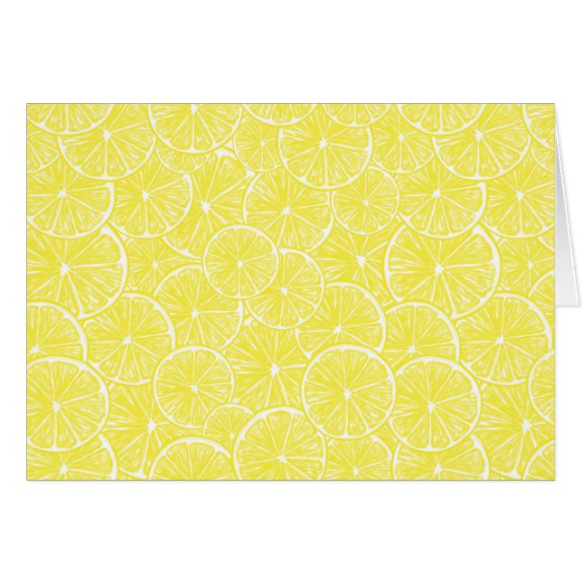 Design motif de tranches de citron (Devant horizontal)
