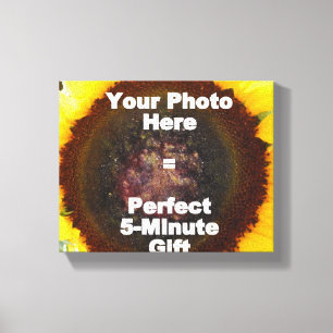 Design My Own Personalized Photo Canvas Present Print