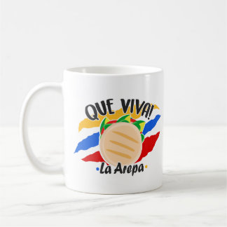 DESIGN OF TAZA VIVA THE VENEZUELAN AREPA COFFEE MUG