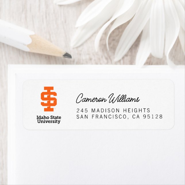 Design officiel du logo de l'Université d'État d'I (En situation)