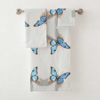 Design Papillon bleu de luxe