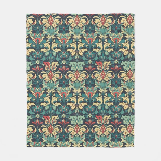 Design Pattern Fleece Blanket (Front)