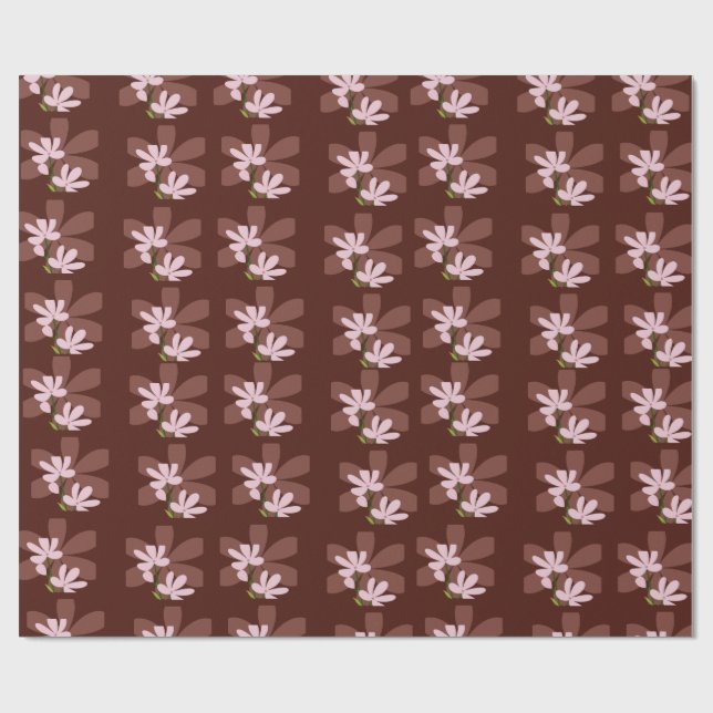 Design Patterns for Bags: Trendy & Creative Styles Wrapping Paper (Flat)