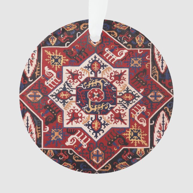 Design persian rouge et bleu (devant)