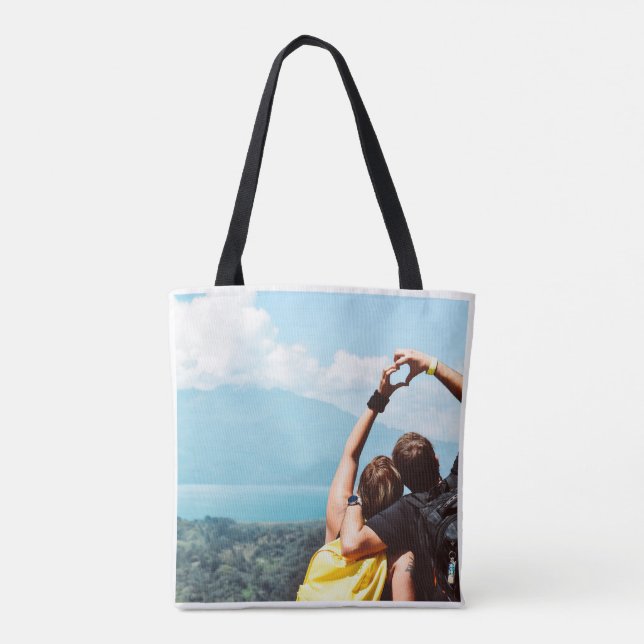 Design personalized tote bags with your photo (Back)