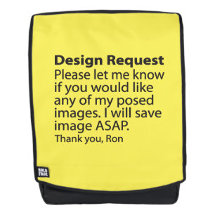 Design Request Backpack