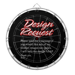 Design Request Dart Board