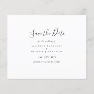 Design Save The Date Template Add Graphics BUDGET