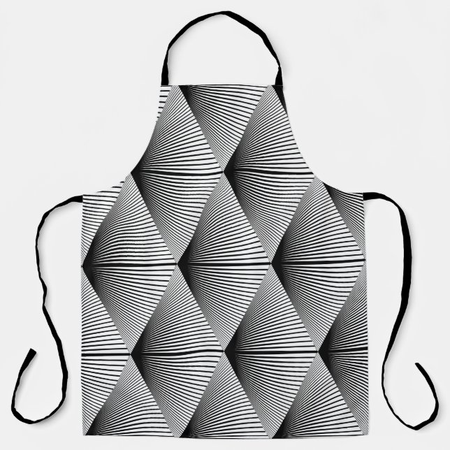 Design seamless diamond geometric pattern. Abstrac Apron (Front)