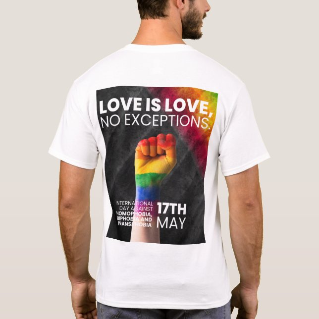 design shirt for love spread  (Back)