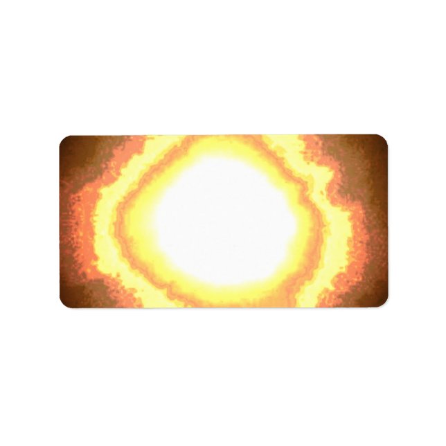 Design style autocollants étiquette de adresse (Devant)