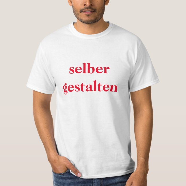 design T-shirt (Front)