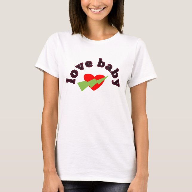 design t-shirt pour l'amour (Devant)