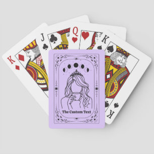 Design Tarot Celestial Moon Whimsical Magic Zodiac Playing Cards