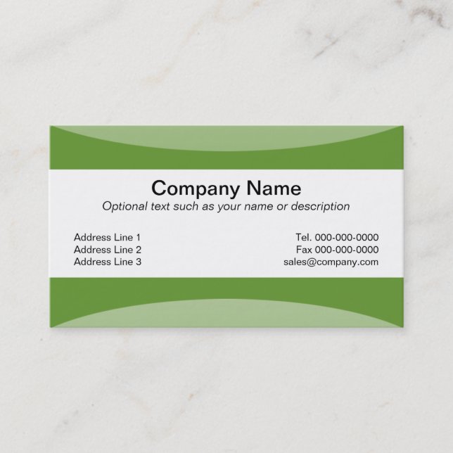 Design Template Business Card (Front)