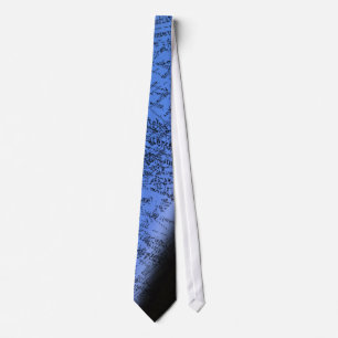 Design text over blue tie