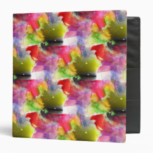 Design texture red, yellow watercolor binder