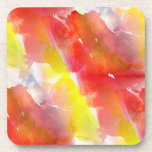 Design texture watercolor background coaster