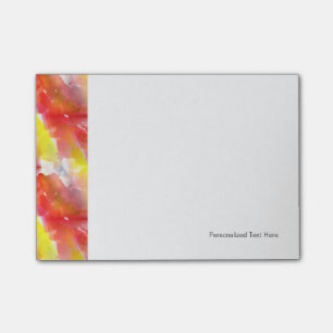 Design texture watercolor background post-it notes