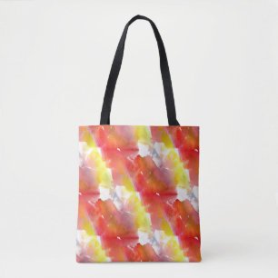 Design texture watercolor background tote bag