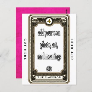 Design The Emperor Tarot Card