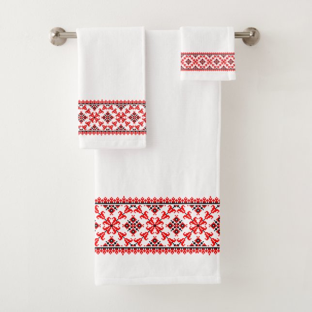 Design ukrainien Vyshyvanka (En situation)