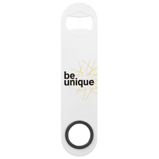 Design urbain moderne et simple de "Be Unique" (Devant)
