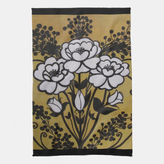Design vintage Serviette de cuisine (Vertical)