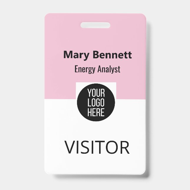Design Your Badge Online | Custom Name Badge Maker (Front)