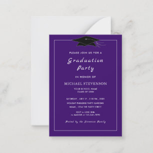 Design Your Colours Graduation Invitations Example