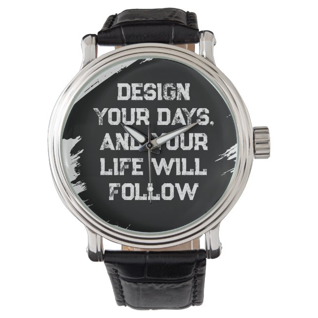 Design your days... watch (Front)