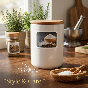Design Your Dream - 3x2 SALT Container Label