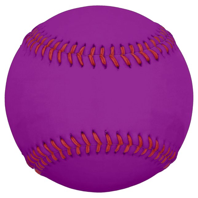 Design Your Dream - Creative Expression Purple Softball (Front)