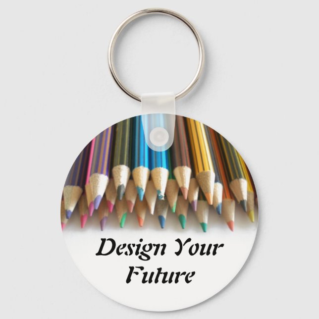 Design Your Future Keychain (Front)